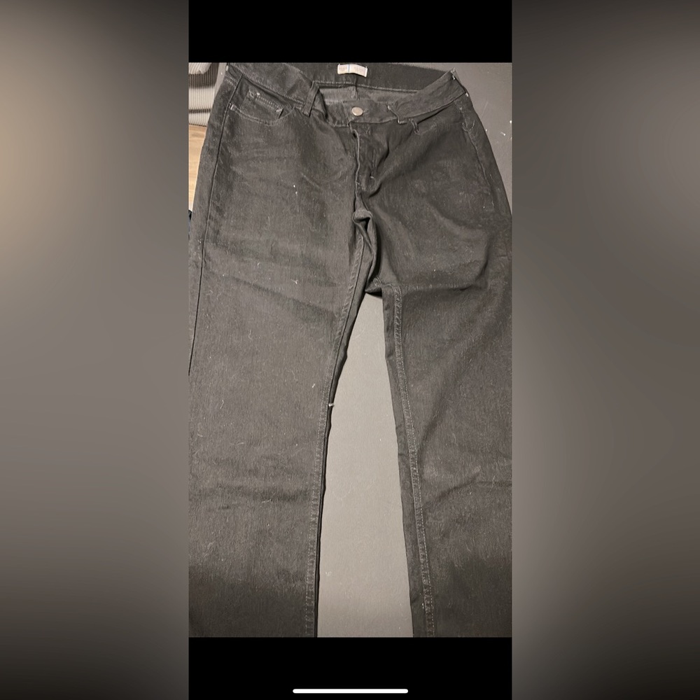 Black jeans. Riders by Lee. Gently used. Boot cut size 16P